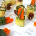 zucchini wrapped carrots