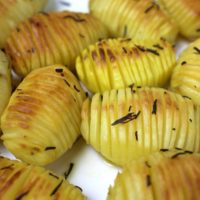 Fächerkartoffel Hasselback