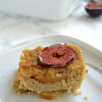 Sweet Millet Casserole vegan