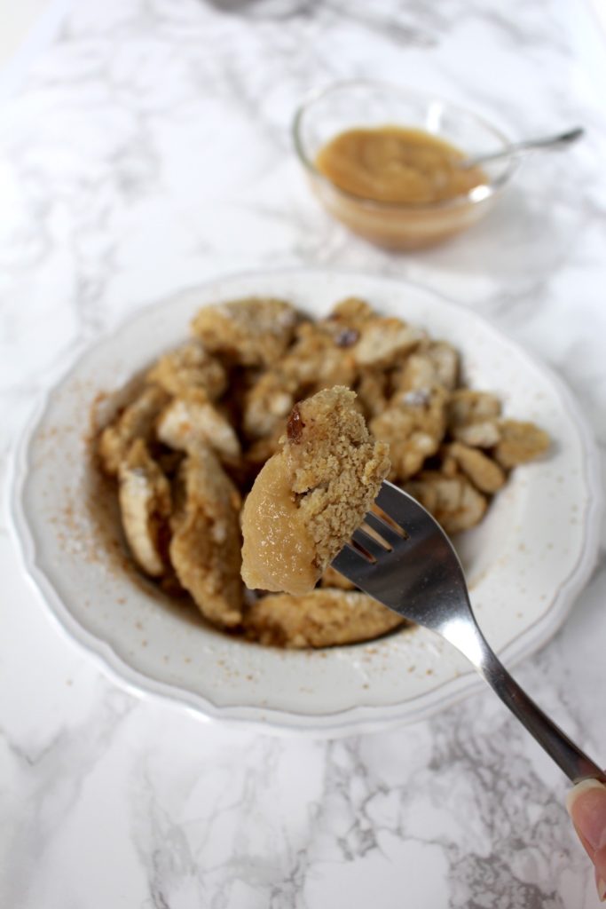 Kaiserschmarrn vegan Apfelmus
