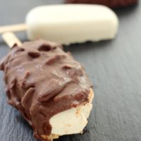 Vegan Magnum caramel ice lollies