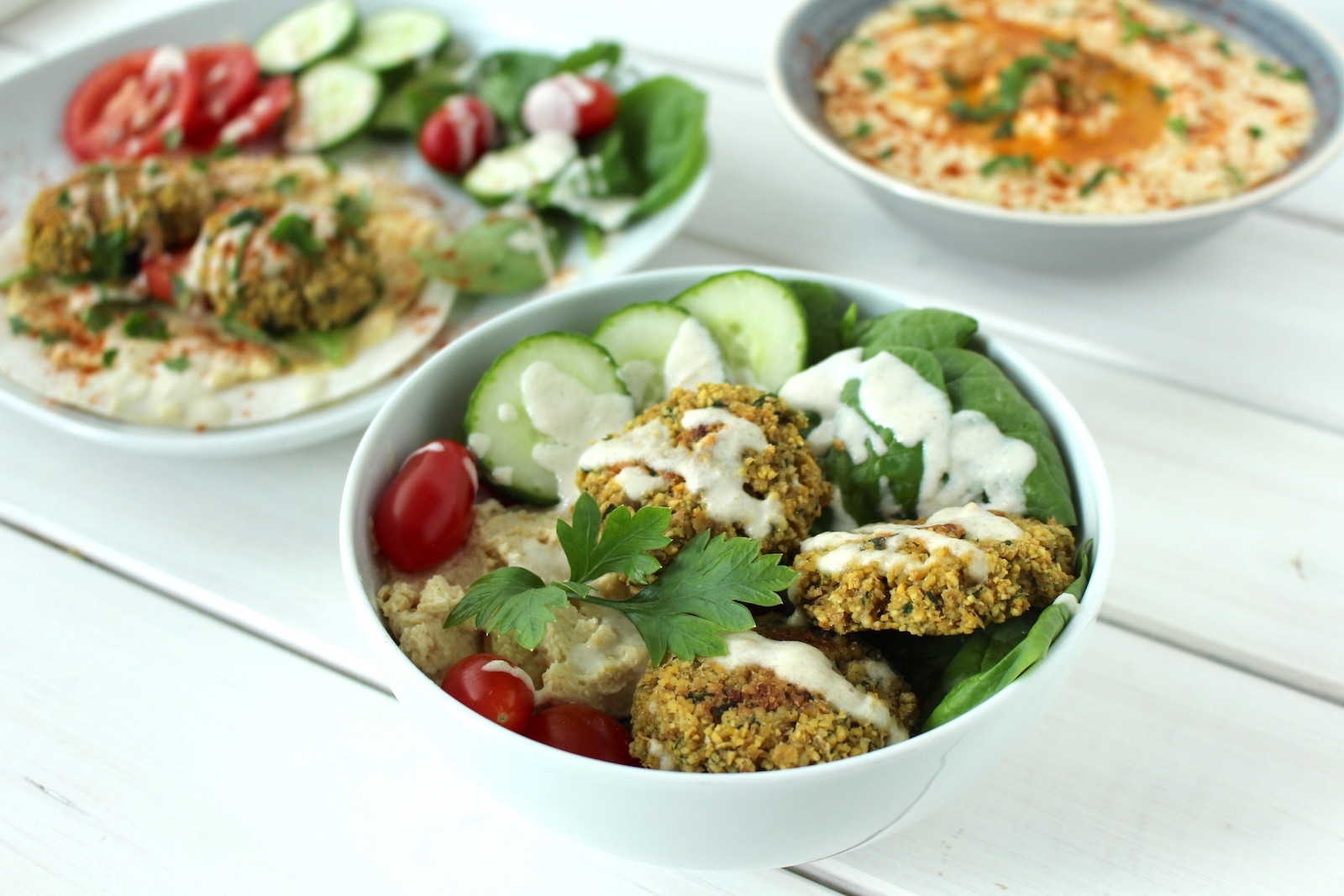 Lebanese Falafel Salad Recipe | Besto Blog