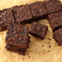 black bean brownies vegan gluten free ice cream