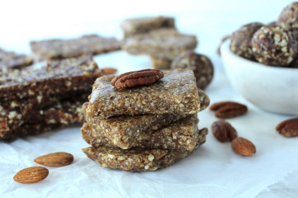 Energy Bites Balls Bars vegan glutenfree