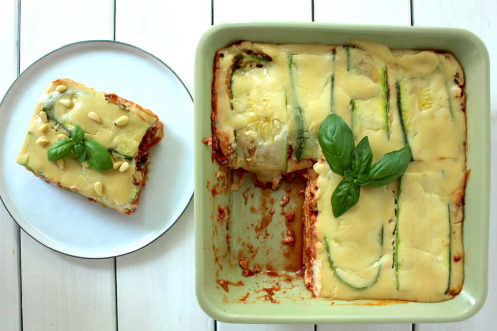 Gemüse Lasagne vegan Lasagna 