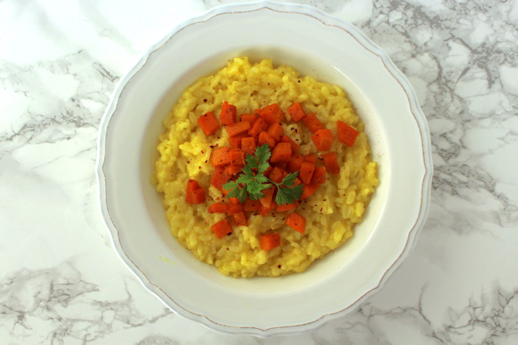 Risotto vegan Kürbis butternut squash