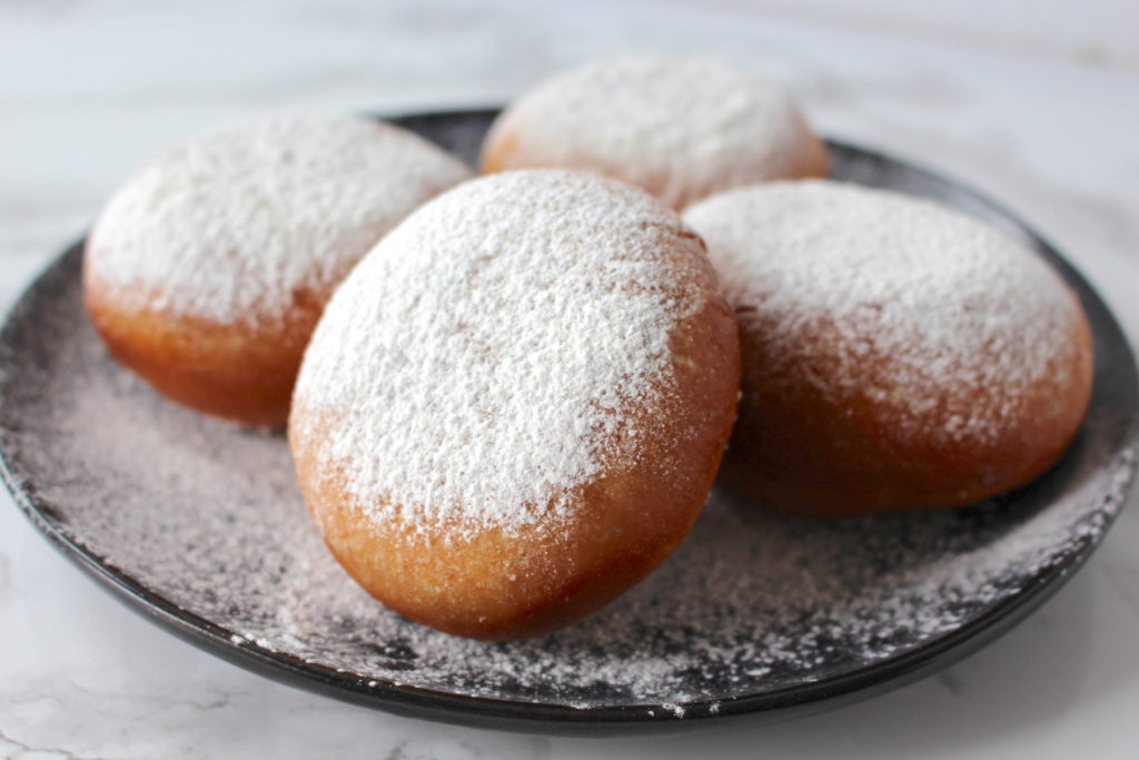 vegan Bavarian donuts doughnut